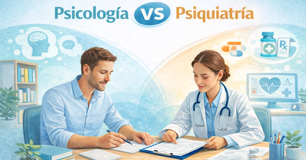 Psicología y psiquiatría en colaboración